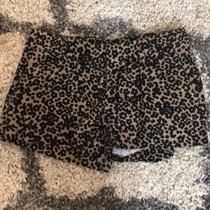 LEOPARD PRINT SHORTS